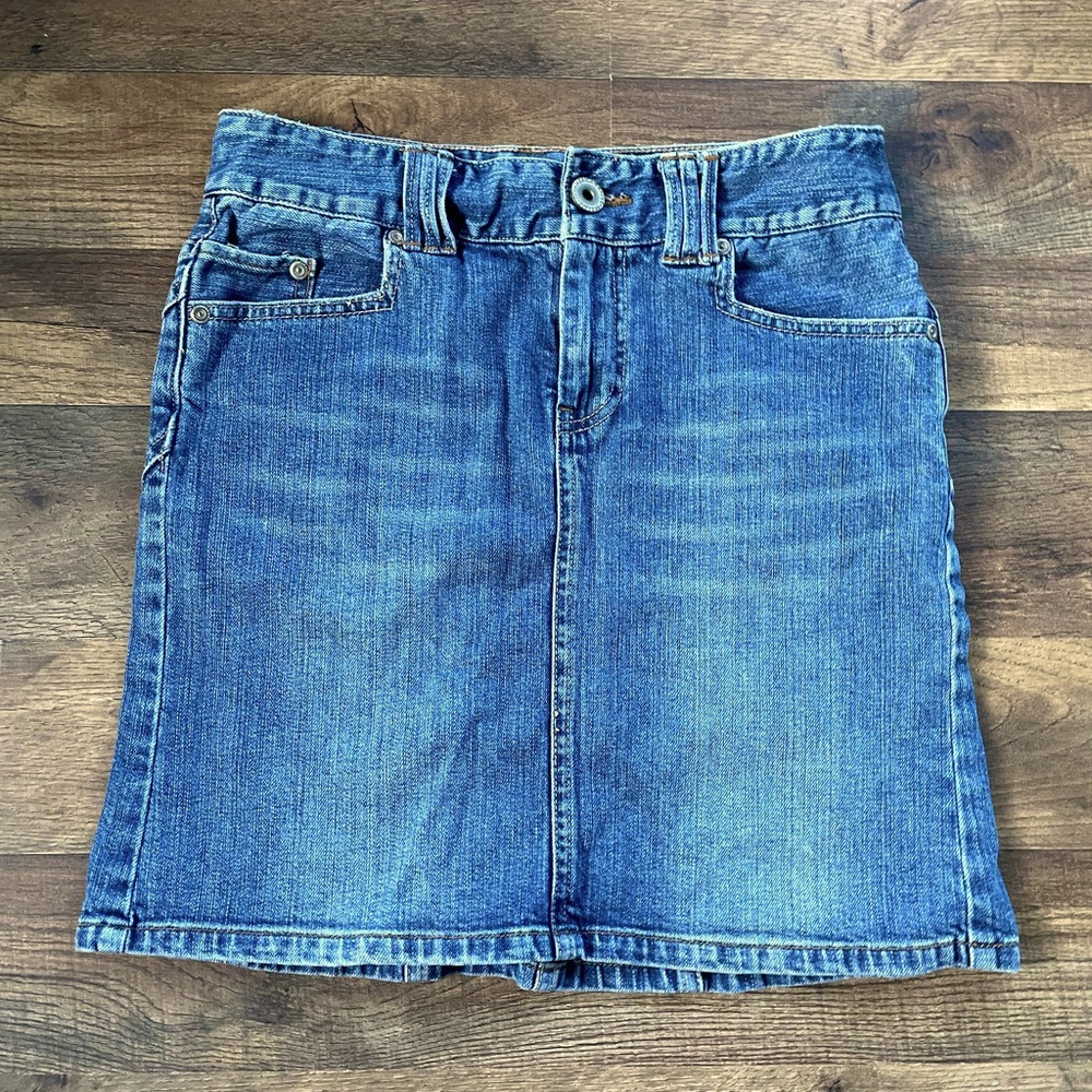 AMERICAN EAGLE Ladies Denim Mid-Length Skirt